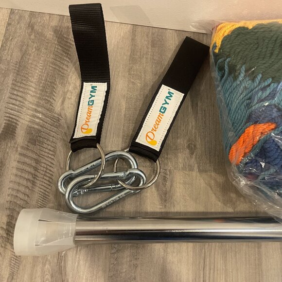 Rainbow Hammock Chair Doorway Swing DreamGYM DGTS77 - Picture 6 of 8